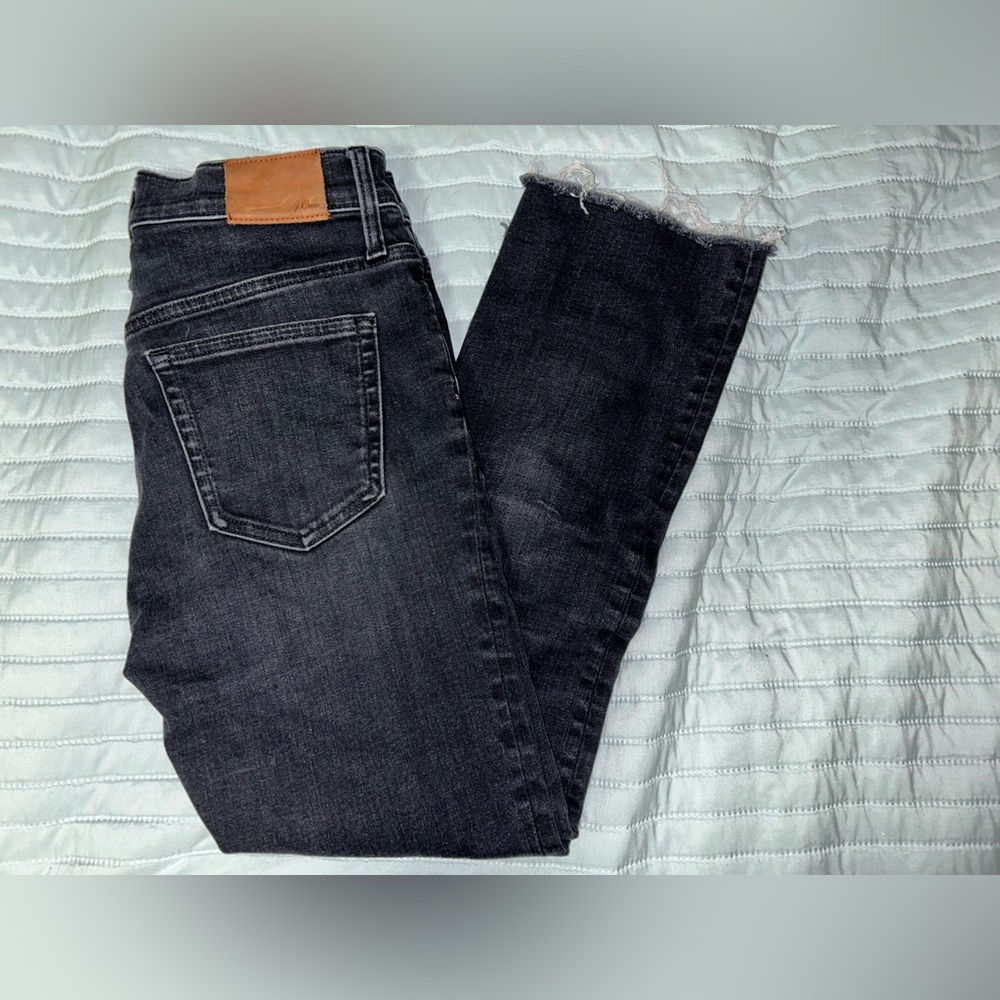 J crew black jeans